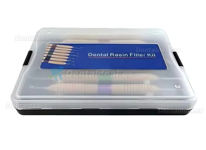 Kit 7 Piezas Instrumentos Dentales para Resina Compuesta Restauraci&oacute;n Est&eacute;tica